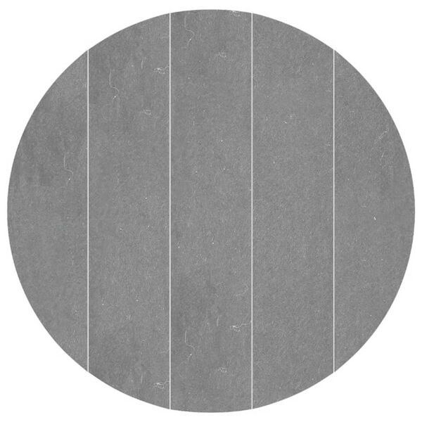 vidaXL Tapiz de suelo piscina geotextil de poli&eacute;ster gris claro &Oslash;550cm