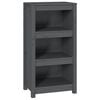 vidaXL Estanter&iacute;a madera maciza de pino gris 50x35x97 cm