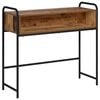 vidaXL Mesa Consola Madera envejecida 90 x 33 x 80,5 cm
