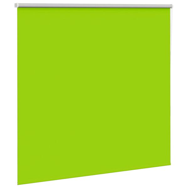 vidaXL Estor Enrollable Opaco hojas verde 150x130cm Tela Ancho 146,6cm
