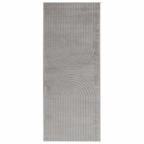 vidaXL Alfombras de &aacute;rea Rectangular Gris 200 x 80 cm