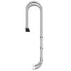 vidaXL Escalera para piscina acero inoxidable 304 54x38x158 cm