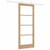 vidaXL Puerta Corredera ORKDAL Natural 86 x 211 cm