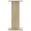vidaXL Soportes altavoces 2 uds madera roble Sonoma 30x30x60 cm