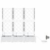 vidaXL Macetero de Jard&iacute;n 3 pcs Acero