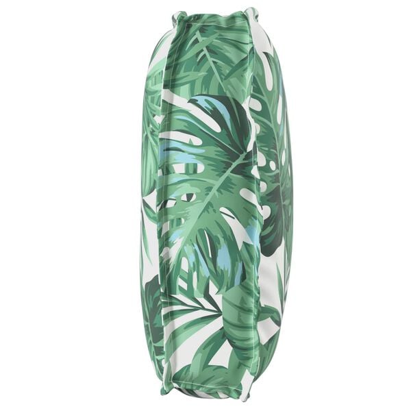 vidaXL Cojín Hoja Patrón de hoja 120 x 50 x 12 cm Tela Oxford