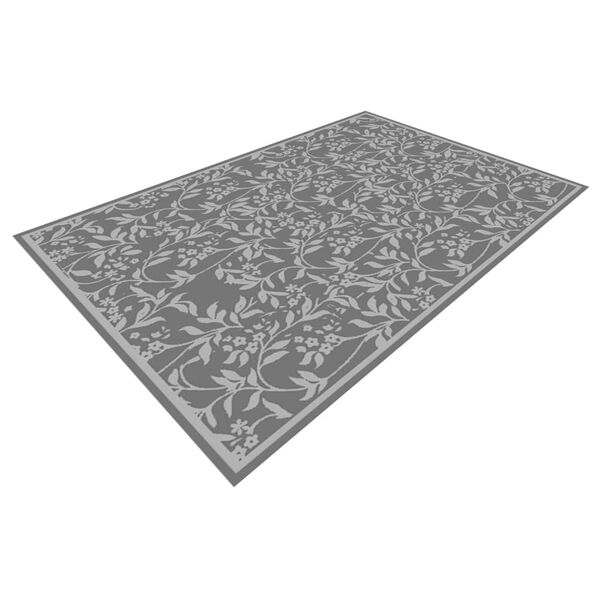 Eurotrail Alfombra de exterior Relax gris 200x270 cm