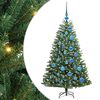 vidaXL &Aacute;rbol de Navidad artificial con ramas articuladas Verde 120 cm