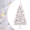 vidaXL &Aacute;rbol de Navidad artificial 180 cm PVC y Acero Blanco