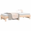 vidaXL Sof&aacute; cama extra&iacute;ble madera maciza de pino 2x(80x200) cm