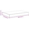 vidaXL Estante flotante de pared MDF color roble 40x23x3,8 cm