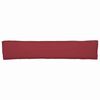 vidaXL Juego de Cojines para Palets 2 pcs Rojo vino 200 x 40 x 8 cm