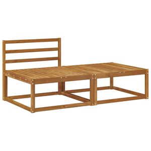 vidaXL Unidades de sof&aacute; seccional 2 Pieza Natural