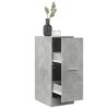 vidaXL Armario botiqu&iacute;n madera ingenier&iacute;a gris hormig&oacute;n 30x41x77,5 cm