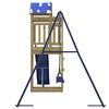 vidaXL Parque infantil de exterior madera de pino impregnada