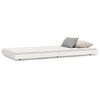 vidaXL Cama sin colch&oacute;n madera maciza de pino blanca 80x200 cm