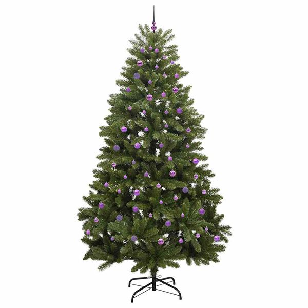 vidaXL &Aacute;rbol de Navidad artificial Verde 270 cm PVC y Metal