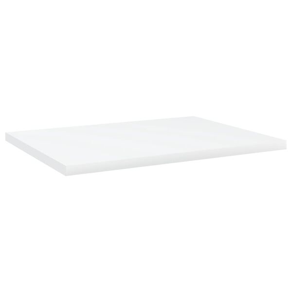 vidaXL Estantes para estanter&iacute;a 4 uds contrachapada blanco 40x30x1,5cm