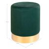 House Nordic Puf Myla verde