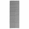 vidaXL Alfombra de exterior ARAKIL negra 80x250 cm PP