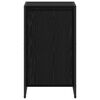 vidaXL Vitrina Roble Negro 43 x 36 x 75,5 cm Madera contrachapada