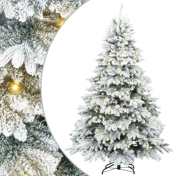 vidaXL &Aacute;rbol de Navidad artificial con 300 LED 180 cm PE y PVC