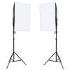 vidaXL L&aacute;mparas de estudio profesional 2 unidades 40x60 cm