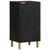 vidaXL Aparador de madera de ingenier&iacute;a negro 40x33x75 cm