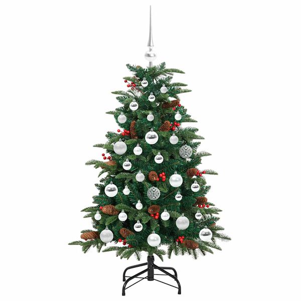 vidaXL &Aacute;rbol de Navidad artificial Verde 120 cm PVC, Metal y Pl&aacute;stico