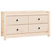 vidaXL Armario auxiliar de madera maciza de pino 100x40x54 cm