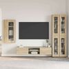 vidaXL Conjunto de mueble de TV con caj&oacute;n FLORIN Roble Sonoma