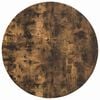 vidaXL Encimera Roble ahumado &Oslash; 60 x 1,5 cm Madera de ingenier&iacute;a