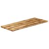 vidaXL Tablero de mesa borde natural madera maciza mango 140x60x3,8 cm