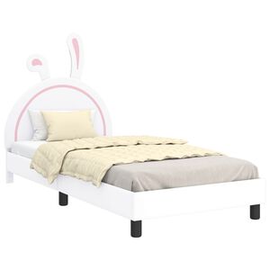 vidaXL Cama para ni&ntilde;os con cabecero con cabecera 90 x 190 cm PU