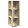 vidaXL Mueble de esquina madera de ingenier&iacute;a roble Sonoma 33x33x100cm
