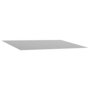 vidaXL Tela de Repuesto para Toldos Antracita y Blanco 450 x 350 cm