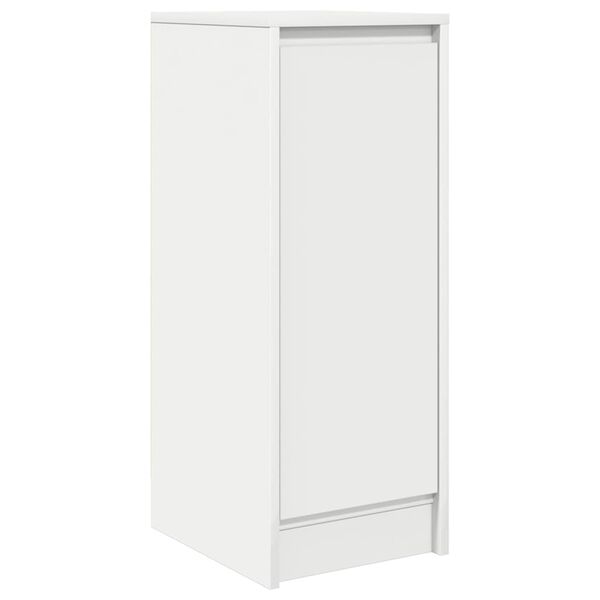 vidaXL Aparador blanco 29,5x34x76 cm madera de ingenier&iacute;a