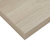 vidaXL Estantes flotantes de pared 2 uds MDF roble 23x23,5x3,8 cm