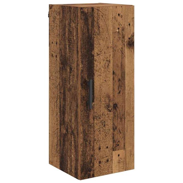vidaXL Armario de pared Madera Vieja 34,5 x 34 x 90 cm