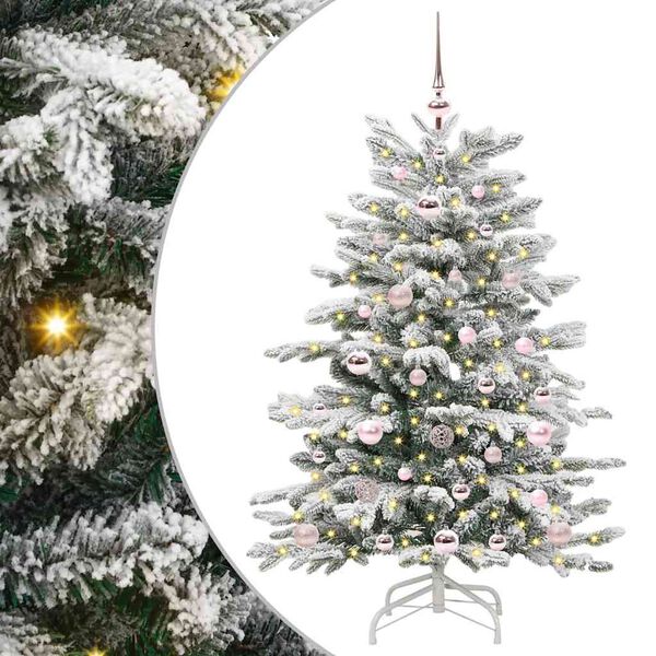 vidaXL &Aacute;rbol de Navidad artificial con ramas articuladas 120 cm