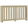 vidaXL Cubierta de radiador madera ingenier&iacute;a roble Sonoma 149x20x82cm
