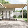 vidaXL Toldo vertical tela oxford gris taupe 100x800 cm