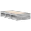 vidaXL Estructura de cama gris Sonoma 90x200 cm