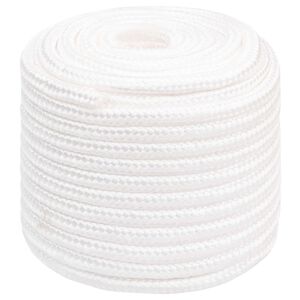 vidaXL Cuerda multiusos 18 mm 25 m Blanco PP 1995 kg Carga m&aacute;x.