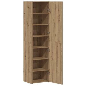 vidaXL Aparador alto Roble artesanal 45 x 42,5 x 185 cm