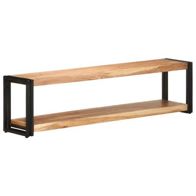 vidaXL Mueble de TV 150x30x40 cm madera maciza de acacia