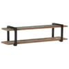 vidaXL Mueble para TV madera maciza reciclada 160x40x40 cm
