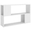 vidaXL Estanter&iacute;a librer&iacute;a madera contrachapada blanco 100x24x63 cm