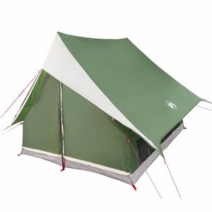 vidaXL Tienda Familiar con techo Verde y 220 x 220 x 184 cm