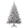 vidaXL &Aacute;rbol de Navidad Artificial Pre-iluminado con Juego de Bolas